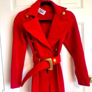 Tadashi Red Jumpsuit